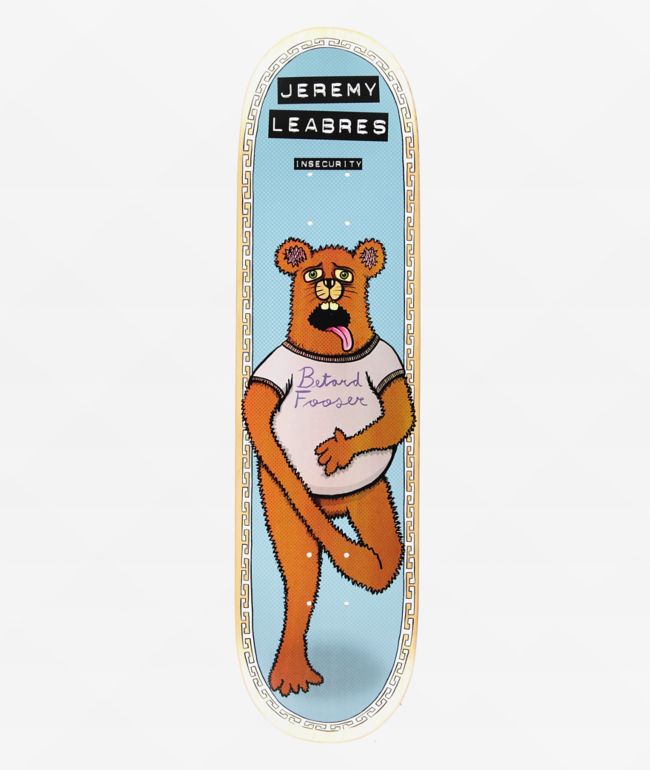 Toy Machine Leabres Insecurity 8.0" Skateboard Deck